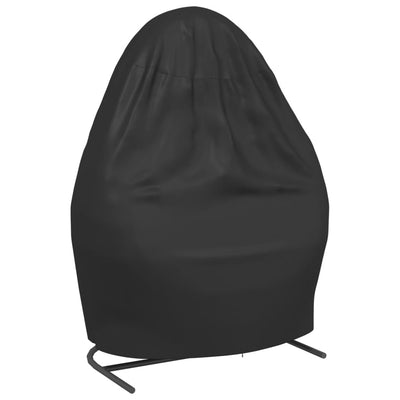 2 hengen riipputuolin suoja musta Ø 146x210 cm 420D Oxford