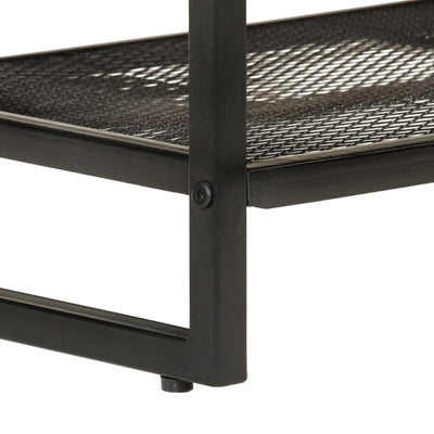 Kenkäpenkki Ratilda 110x35x45cm (akasiapuu ja rauta)