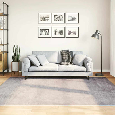 Harmaa matto pestävä Ifte 150x230cm (liukumaton)