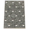 Reikälevyt 40 kpl 2 mm 120x60 mm galvanoitu teräs