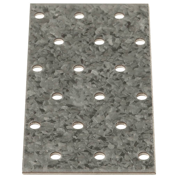 Reikälevyt 40 kpl 2 mm 120x60 mm galvanoitu teräs