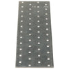 Reikälevyt 20 kpl 2 mm 240x80 mm galvanoitu teräs