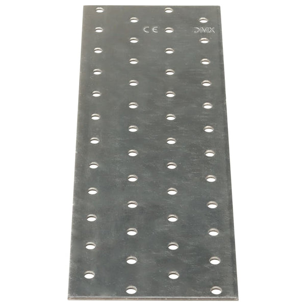 Reikälevyt 20 kpl 2 mm 240x80 mm galvanoitu teräs