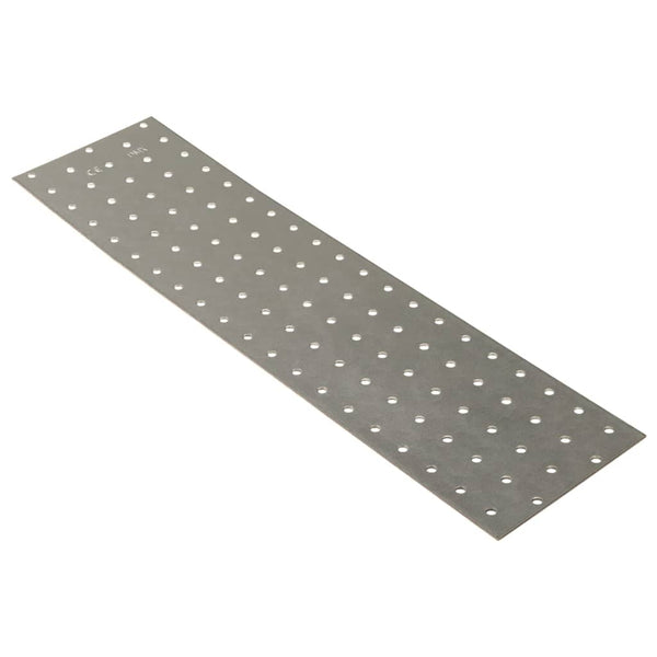 Reikälevyt 20 kpl 2 mm 400x100 mm galvanoitu teräs