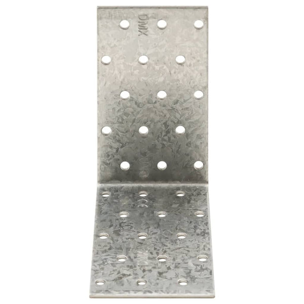 Kulmareikälevyt 40 kpl 2 mm 100x60x100 mm galvanoitu teräs