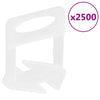Laattojen tasoitusklipsit 2500 kpl 2 mm
