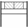 Metallinen vaihtopääty musta 100 cm