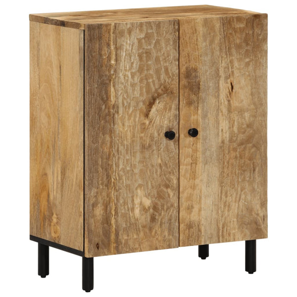 Sivukaapit 3 kpl 60x33x75 cm täysi mangopuu