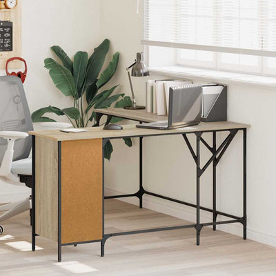 Sonoma tammi työpöytä Armi 141x141x75cm (puinen)