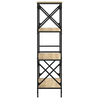 Sonoma-tammi kirjahylly Cerneleac 59x35x132cm (4 kerrosta, puinen)