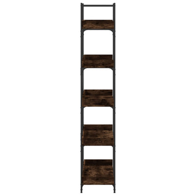 Kirjahylly 5 tasoa savutammi 100x33x180,5 cm tekninen puu
