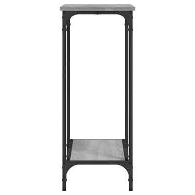 Konsolipöytä harmaa Sonoma 75x30,5x75 cm tekninen puu