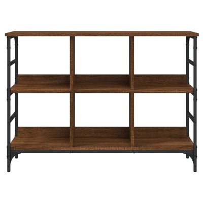 Senkki ruskea tammi 102x32x73,5 cm tekninen puu