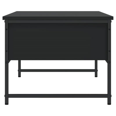 Sohvapöytä musta 101x49x39,5 cm tekninen puu