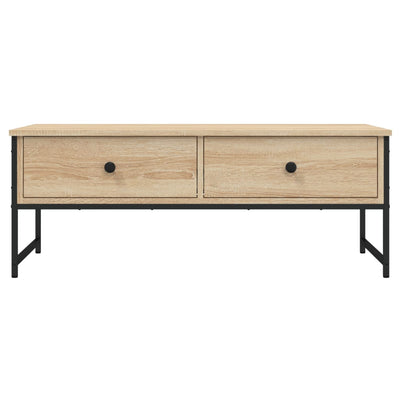 Sohvapöytä Sonoma-tammi 101x49x39,5 cm tekninen puu