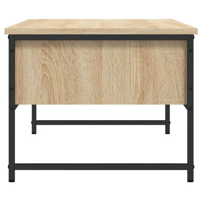 Sohvapöytä Sonoma-tammi 101x49x39,5 cm tekninen puu