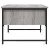 Sohvapöytä harmaa Sonoma 101x49x39,5 cm tekninen puu