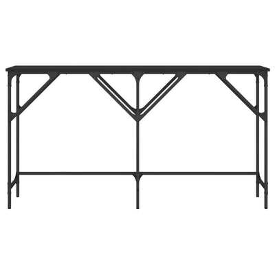 Musta konsolipöytä Coruta 140x29x75cm (puinen)