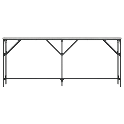 Harmaa konsolipöytä Antenia 180x23x75cm (puinen)