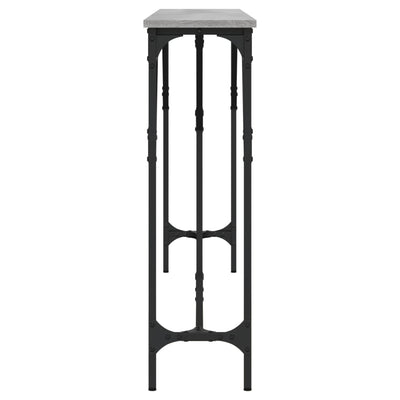 Harmaa konsolipöytä Antenia 180x23x75cm (puinen)