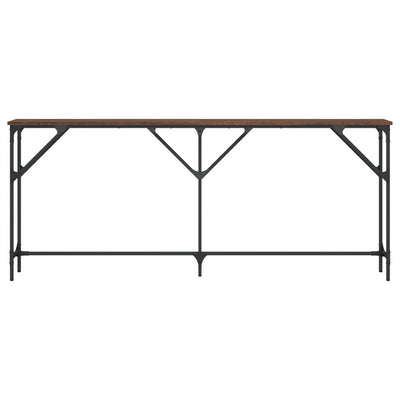 Ruskea konsolipöytä Antenia 180x23x75cm (puinen)