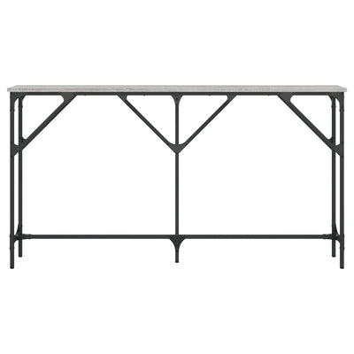 Harmaa konsolipöytä Antenia 140x23x75cm (puinen)