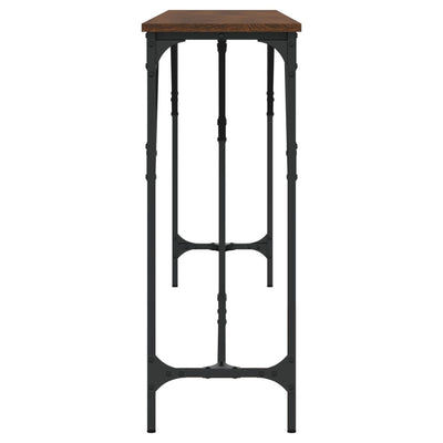 Ruskea konsolipöytä Antenia 200x29x75cm (puinen)