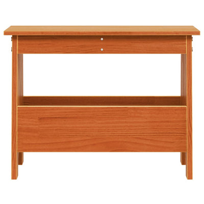 Vahanruskea eteisen penkki Johney 60x28x45cm (mänty)