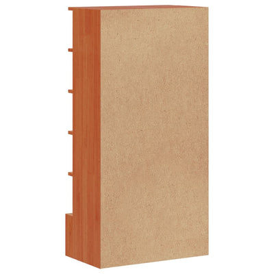 Vahanruskea kenkäkaappi Stevita 52x30x104cm (mänty)