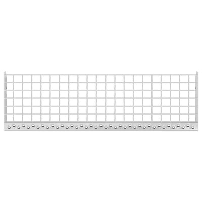 Galvanoitu ritiläporras Tran 60x24x7cm (teräs)