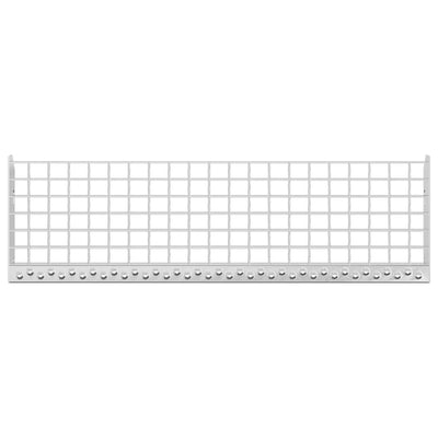 Galvanoitu ritiläporras Tran 80x24x7cm (teräs)