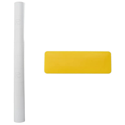 Valkoinen ikkunakalvo Reinaldo (himmeä pvc)