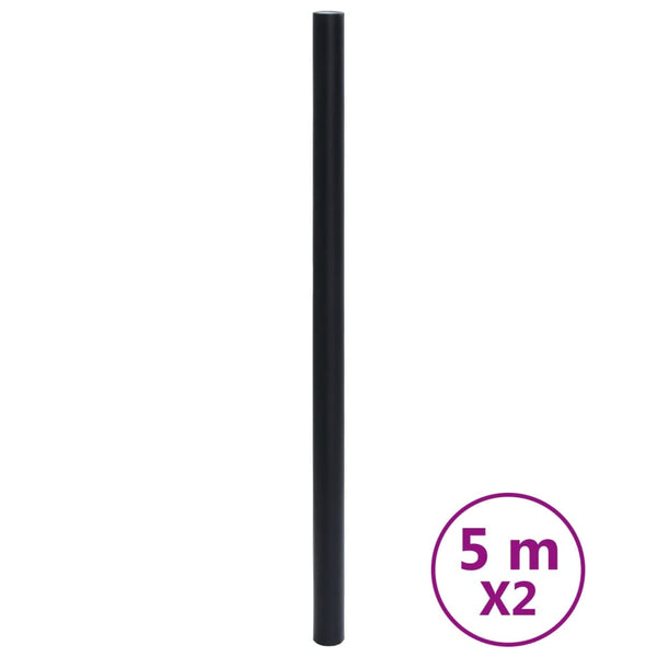 Itsekiinnittyvä kalustetarrat matta musta 90x500 cm PVC
