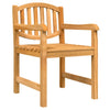 Puutarhatuolit 8 kpl 58x59x88 cm täysi tiikki
