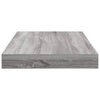 Seinähyllyt 8 kpl harmaa Sonoma 40x10x1,5 cm tekninen puu