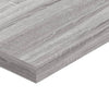 Seinähyllyt 8 kpl harmaa Sonoma 40x10x1,5 cm tekninen puu