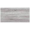 Seinähyllyt 8 kpl harmaa Sonoma 40x20x1,5 cm tekninen puu