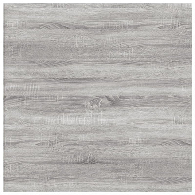 Seinähyllyt 4 kpl harmaa Sonoma 40x40x1,5 cm tekninen puu