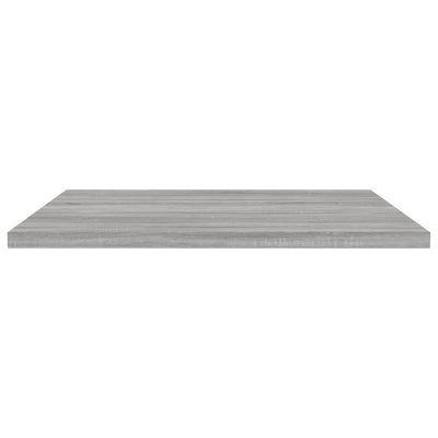 Seinähyllyt 4 kpl harmaa Sonoma 40x50x1,5 cm tekninen puu