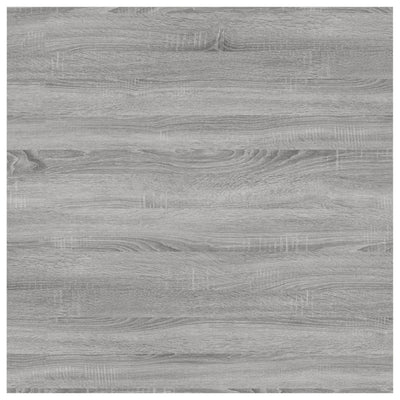 Seinähyllyt 4 kpl harmaa Sonoma 40x50x1,5 cm tekninen puu