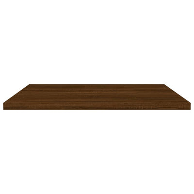 Seinähyllyt 4 kpl ruskea tammi 40x50x1,5 cm tekninen puu