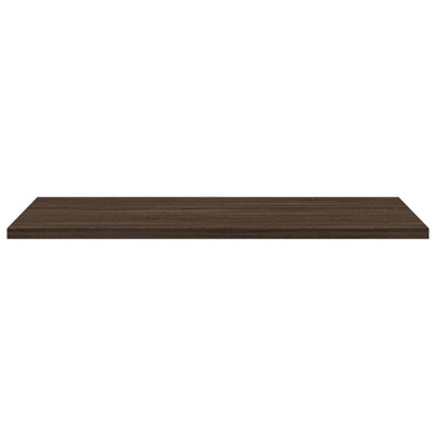 Seinähyllyt 4 kpl ruskea tammi 60x40x1,5 cm tekninen puu