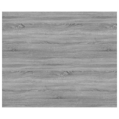 Seinähyllyt 4 kpl harmaa Sonoma 60x50x1,5 cm tekninen puu