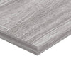 Seinähyllyt 4 kpl harmaa Sonoma 80x20x1,5 cm tekninen puu