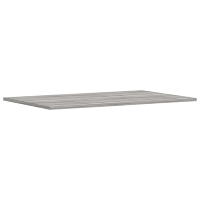 Seinähyllyt 4 kpl harmaa Sonoma 80x50x1,5 cm tekninen puu