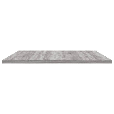 Seinähyllyt 4 kpl harmaa Sonoma 80x50x1,5 cm tekninen puu