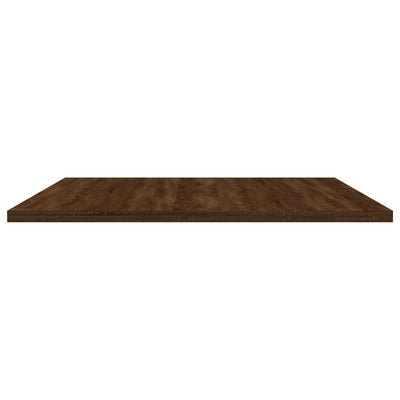 Seinähyllyt 4 kpl ruskea tammi 80x50x1,5 cm tekninen puu