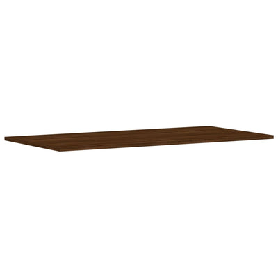 Seinähyllyt 4 kpl ruskea tammi 100x50x1,5 cm tekninen puu