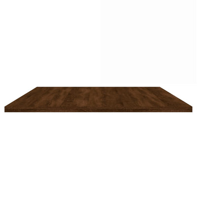 Seinähyllyt 4 kpl ruskea tammi 100x50x1,5 cm tekninen puu