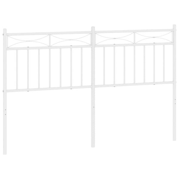 Metallinen vaihtopääty valkoinen 140 cm